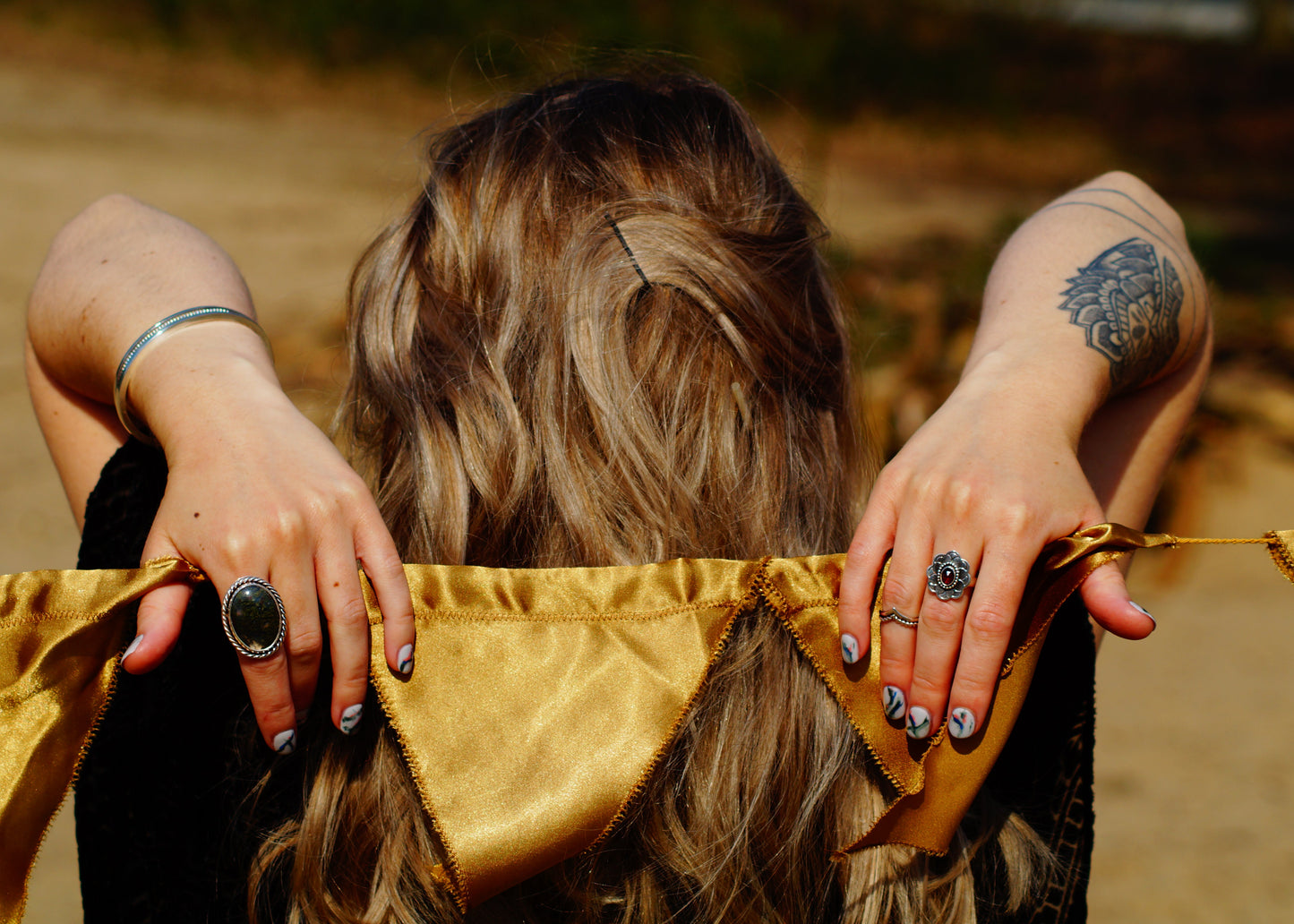 Zilveren ring met mosagaath